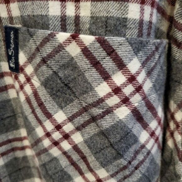 THE ORIGINAL BEN SHERMAN LONG SLEEVE BUTTON UP SHIRT 2XL - Picture 6 of 7